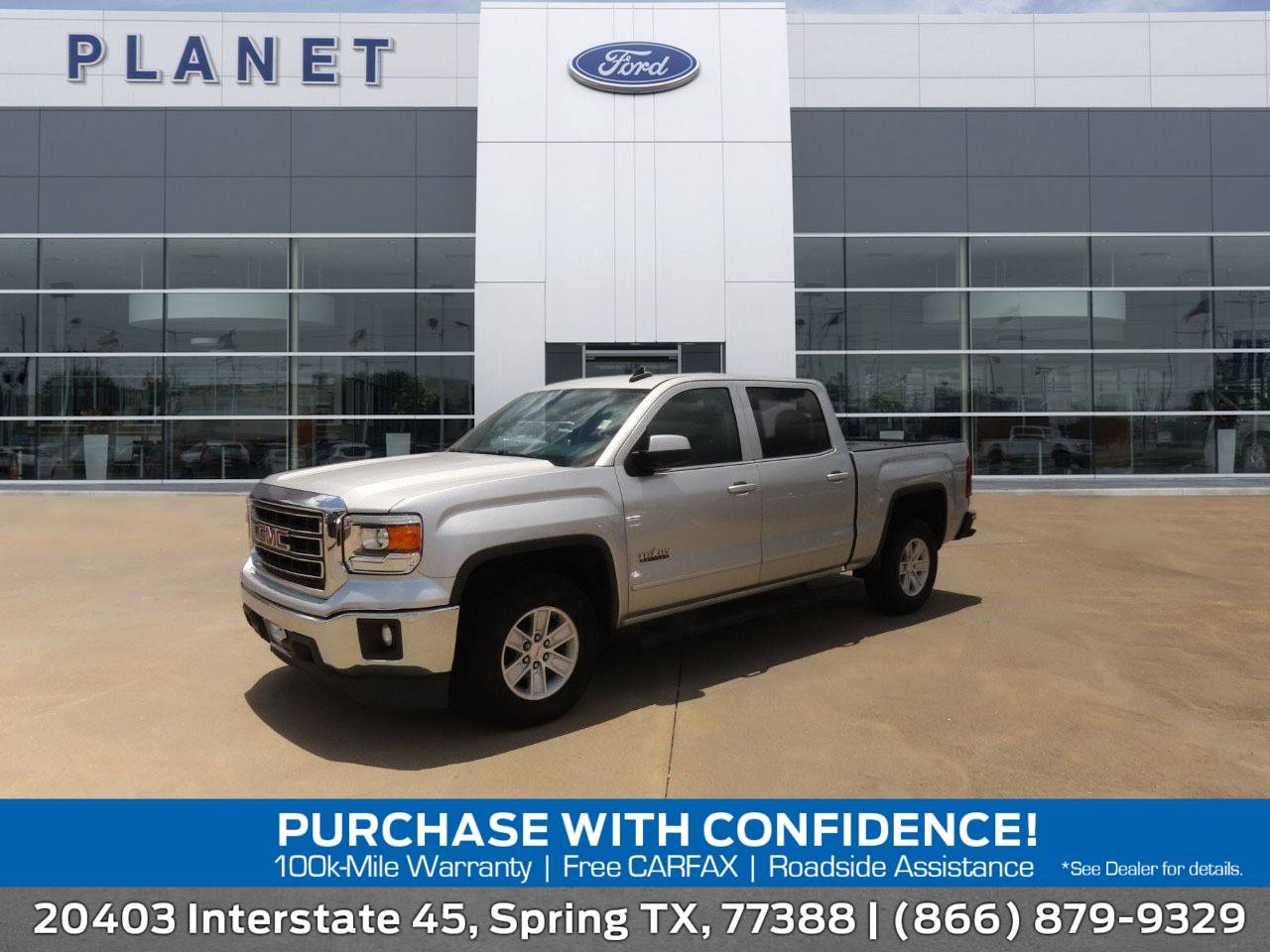 2015 GMC Sierra 1500 SLE — Pickup Truck — 155,816 mi — Spring, TX