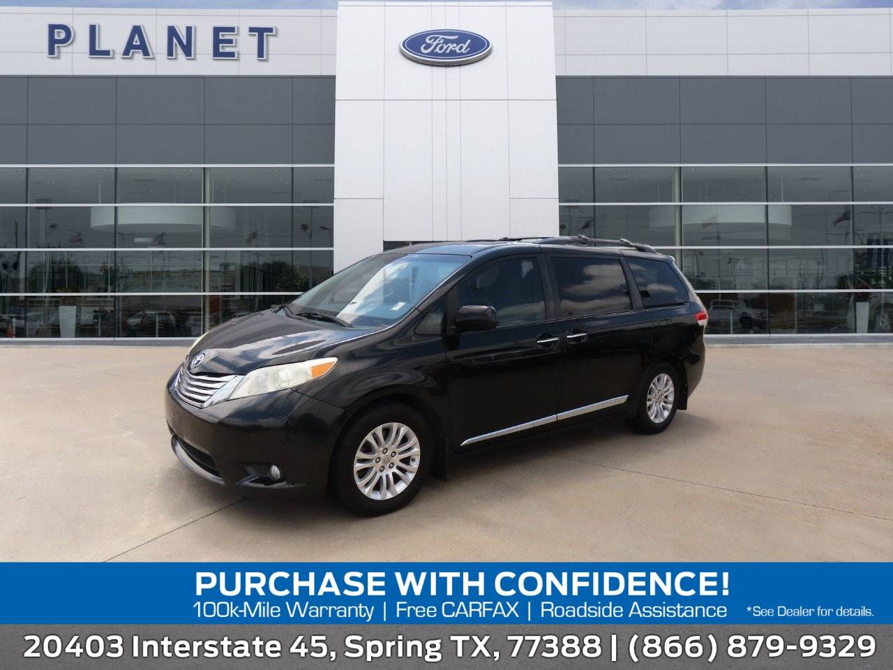 2014 Toyota Sienna XLE — Minivan — 173,157 mi — Spring, TX