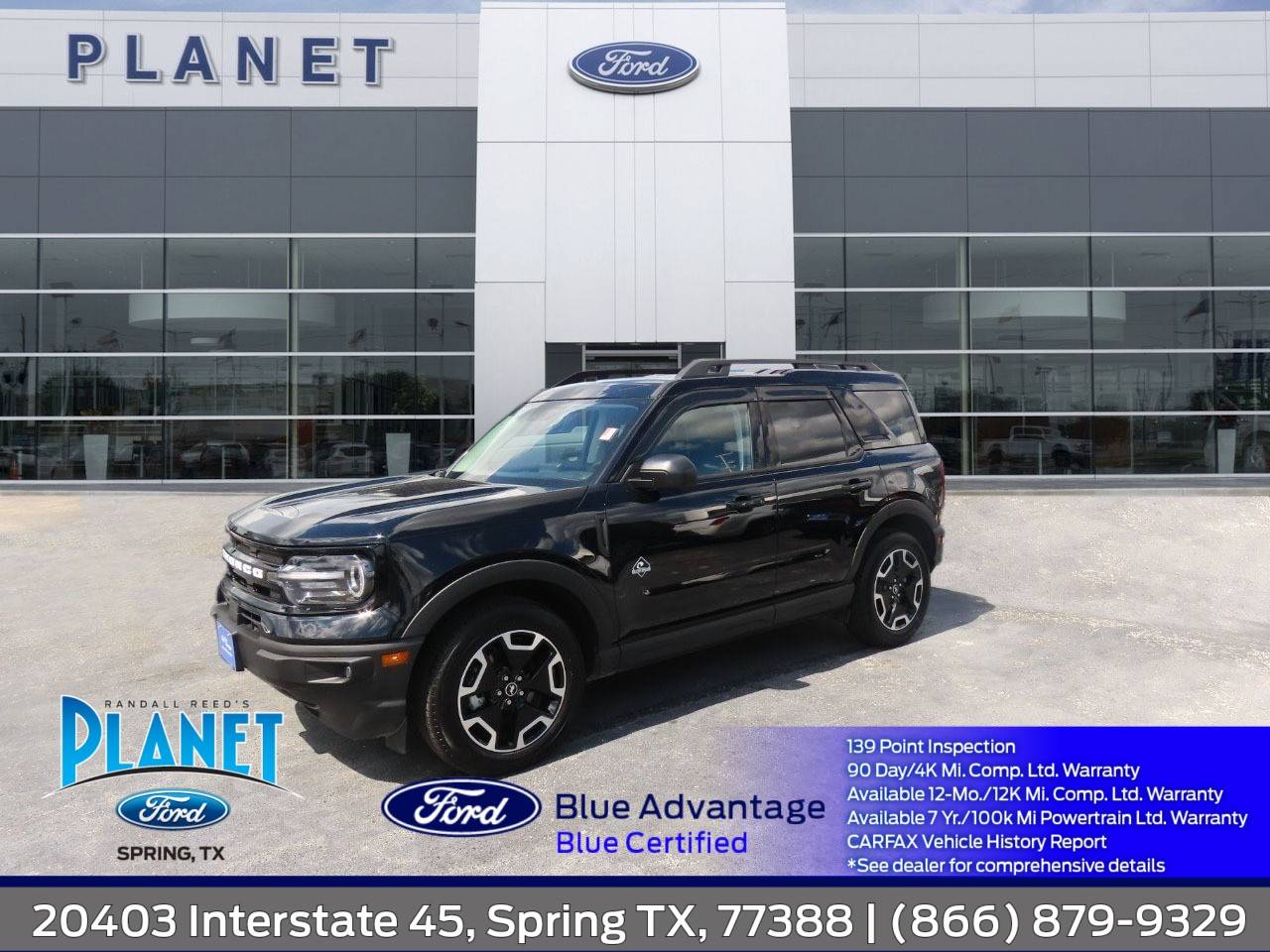2023 Ford Bronco Sport Outer Banks — SUV — 20,773 mi — Spring, TX