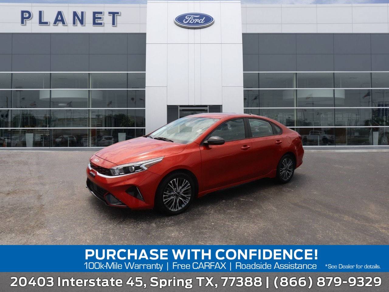 2022 Kia Forte GT-Line — Sedan — 80,621 mi — Spring, TX