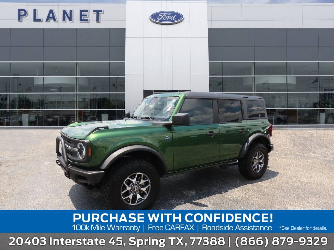 2022 Ford Bronco Black Diamond — SUV — 48,758 mi — Spring, TX