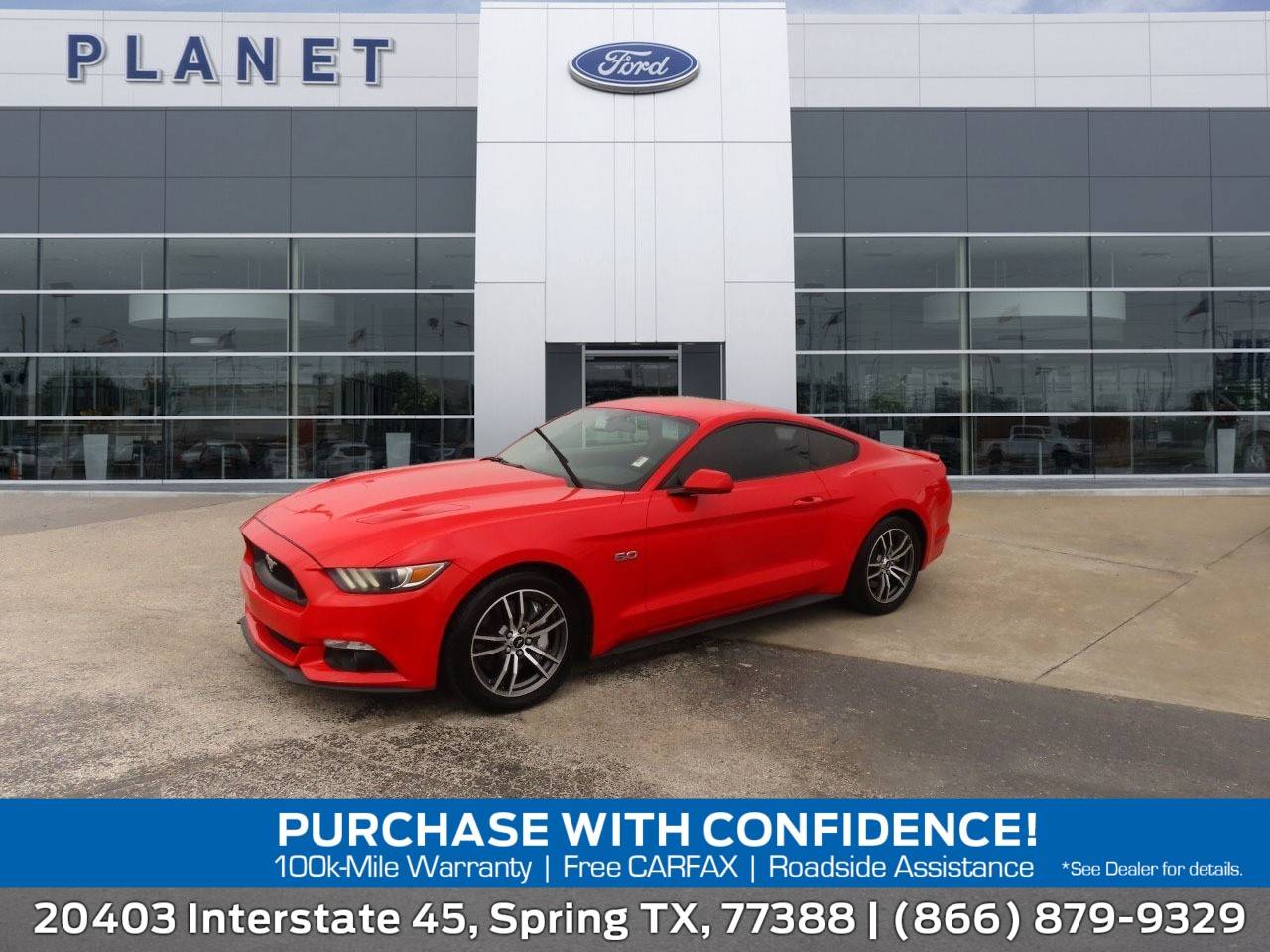 2017 Ford Mustang GT — Coupe — 138,514 mi — Spring, TX