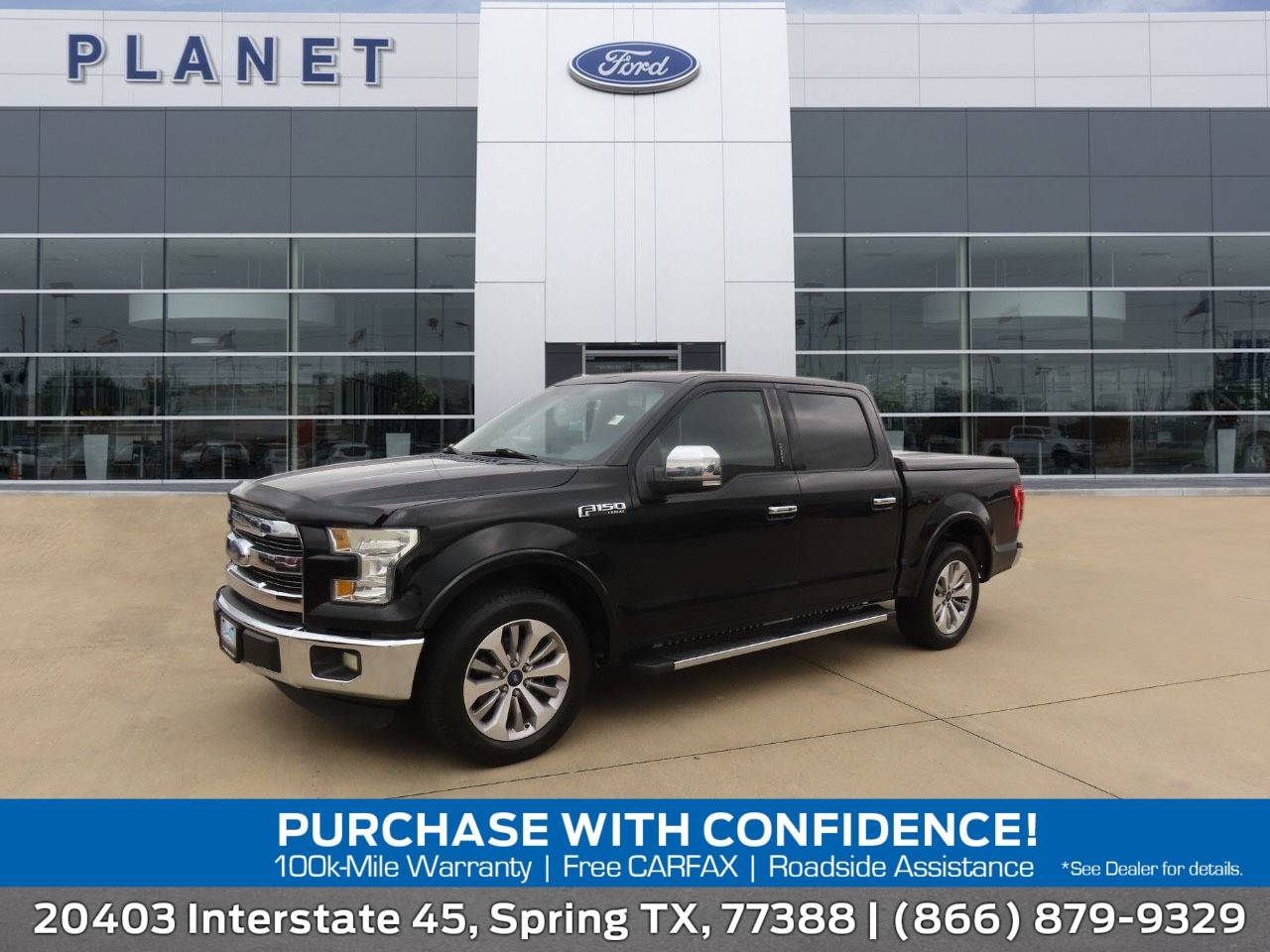 2016 Ford F-150 Lariat — Pickup Truck — 152,573 mi — Spring, TX
