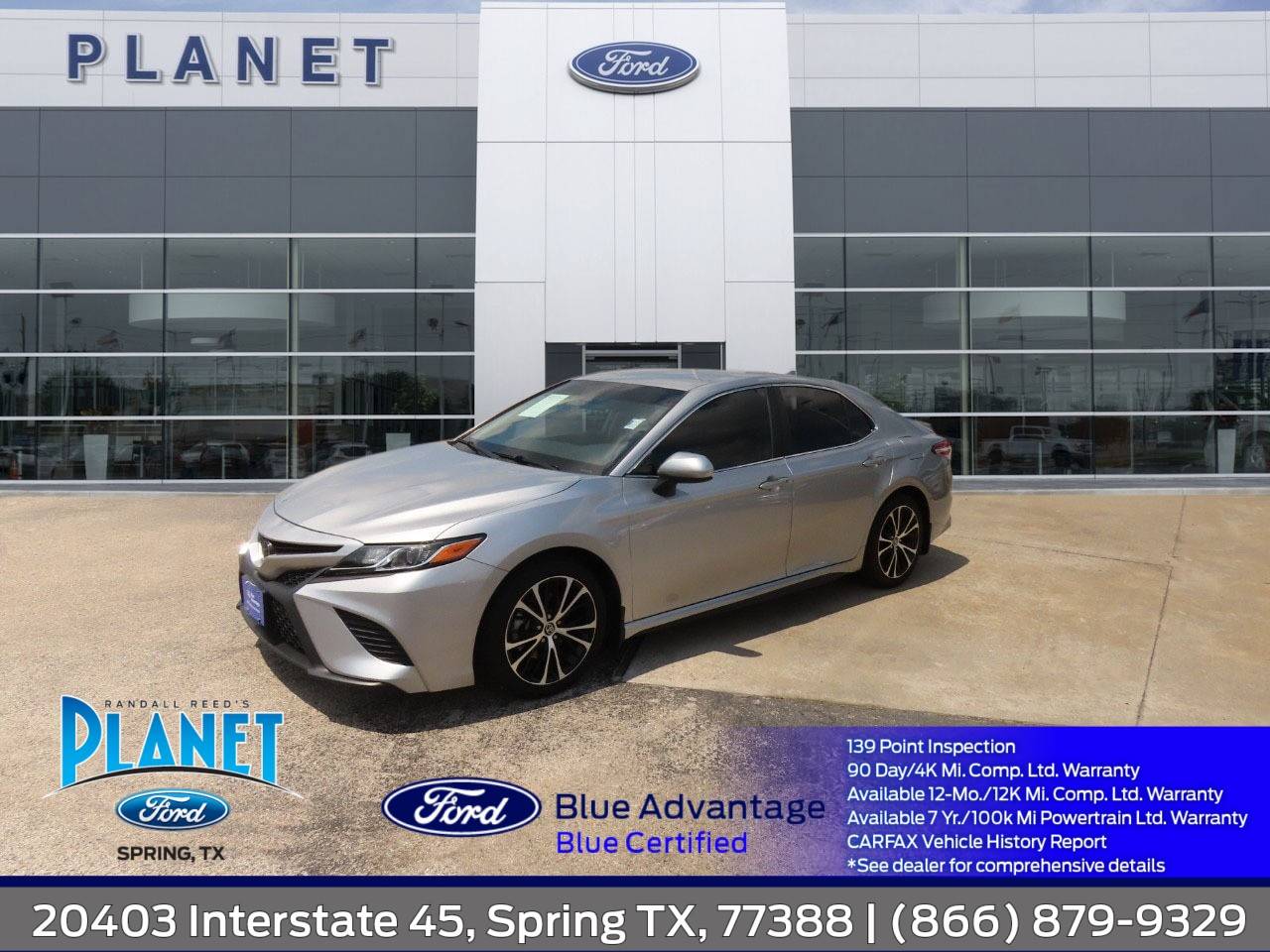 2020 Toyota Camry SE — Sedan — 54,352 mi — Spring, TX