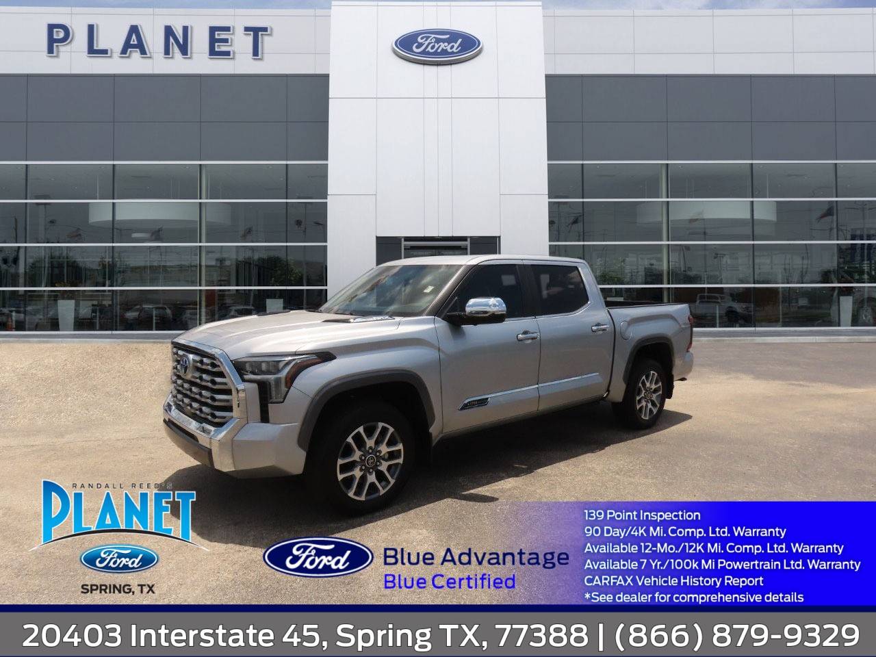 2024 Toyota Tundra Hybrid 1794 Edition — Pickup Truck — 20,591 mi — Spring, TX