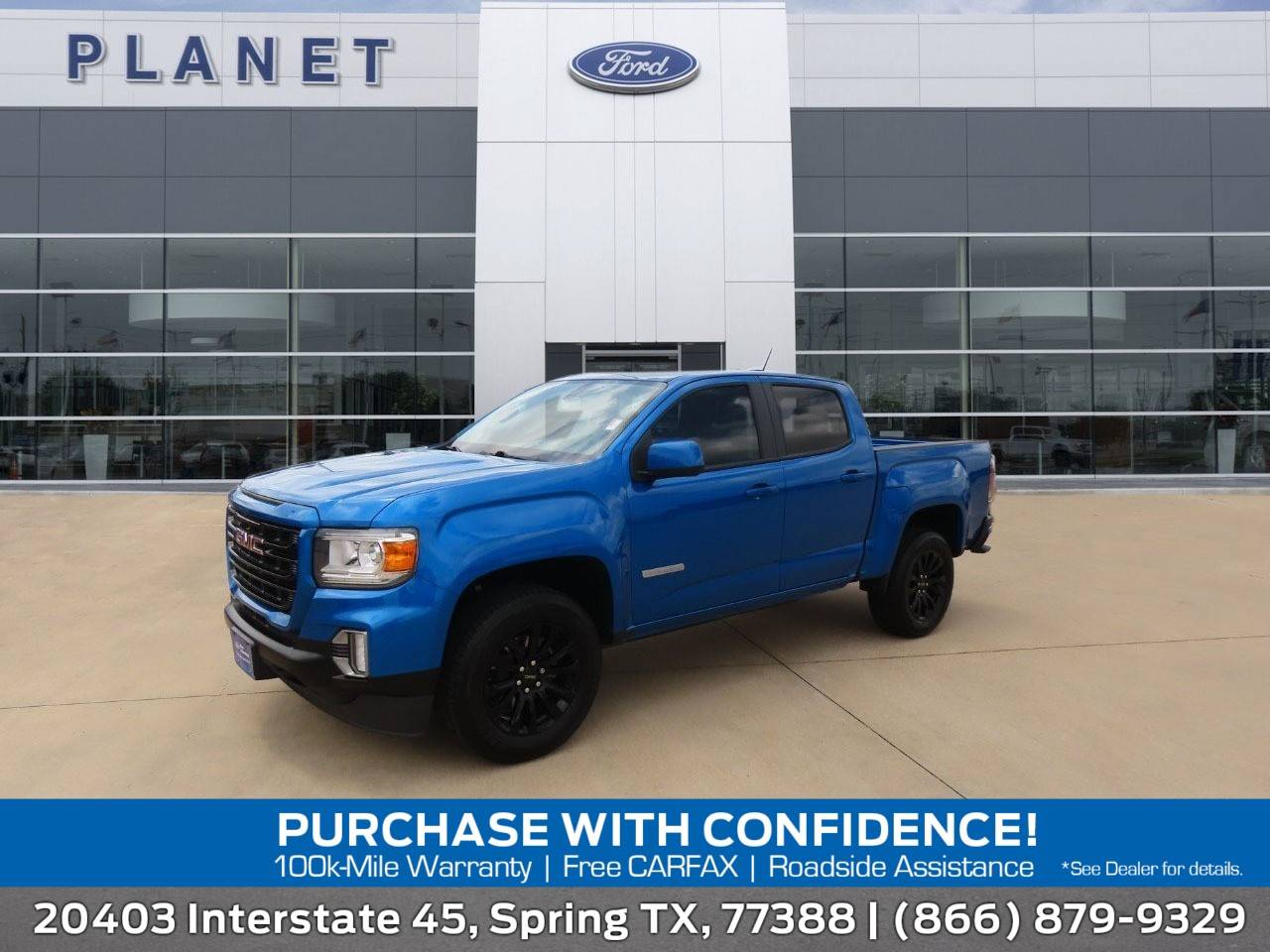 2022 GMC Canyon Elevation — Pickup Truck — 63,701 mi — Spring, TX