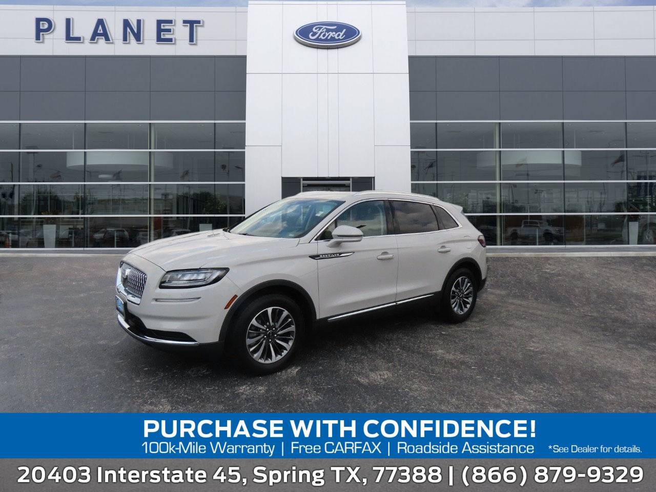2021 Lincoln Nautilus Standard — SUV — 20,637 mi — Spring, TX