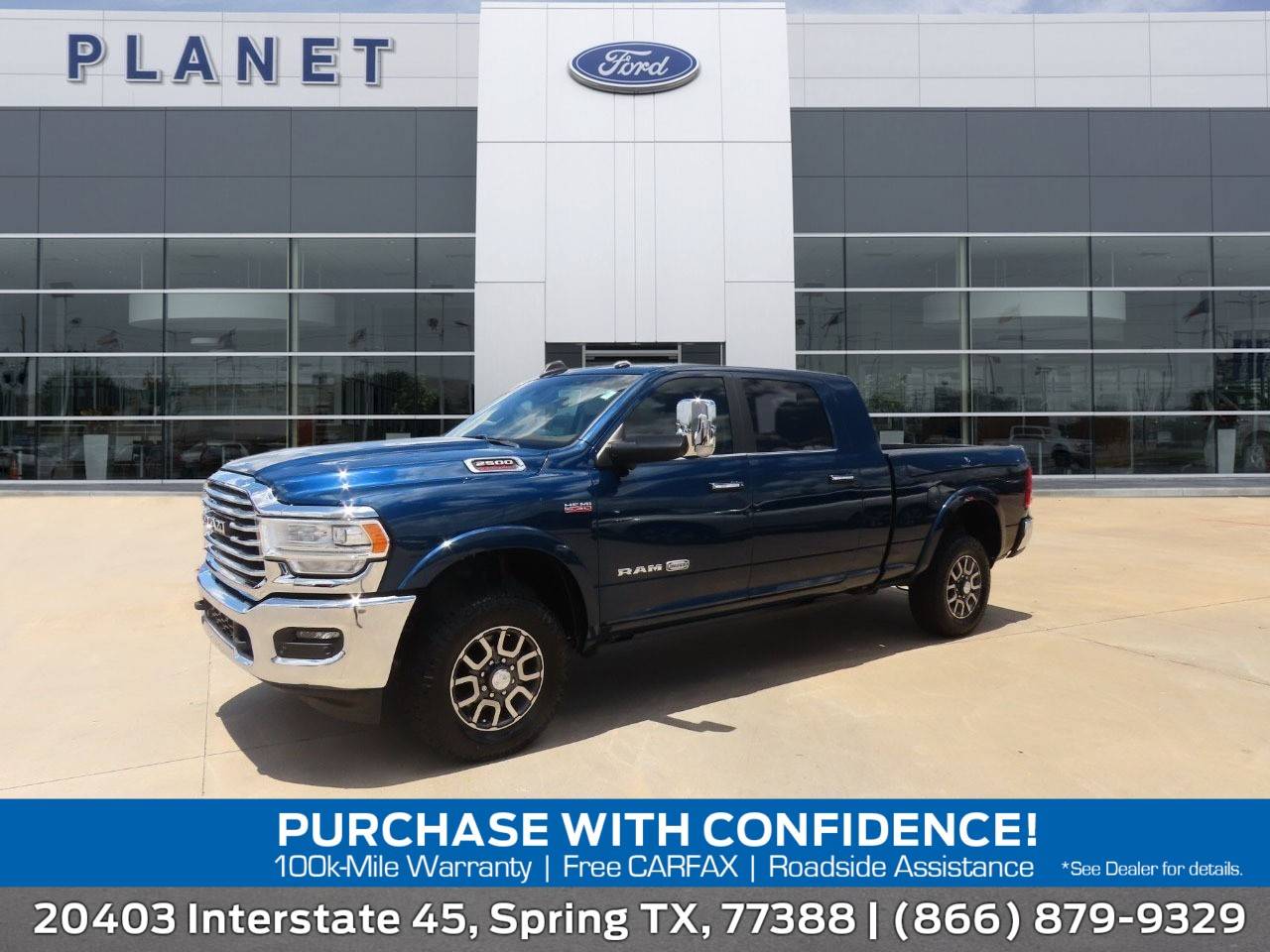2022 Ram 2500 Longhorn — Pickup Truck — 40,687 mi — Spring, TX