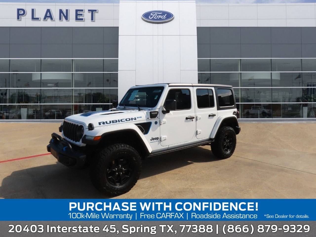 2023 Jeep Wrangler Rubicon 20th Anniversary 4xe — SUV — 20,128 mi — Spring, TX