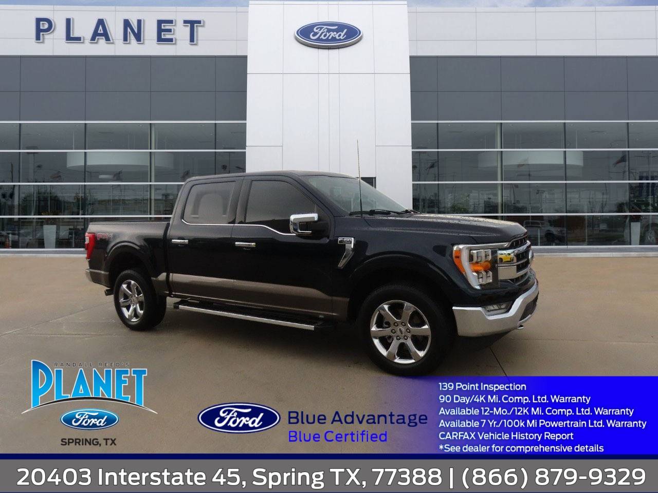 2022 Ford F-150 Lariat — Pickup Truck — 70,667 mi — Spring, TX