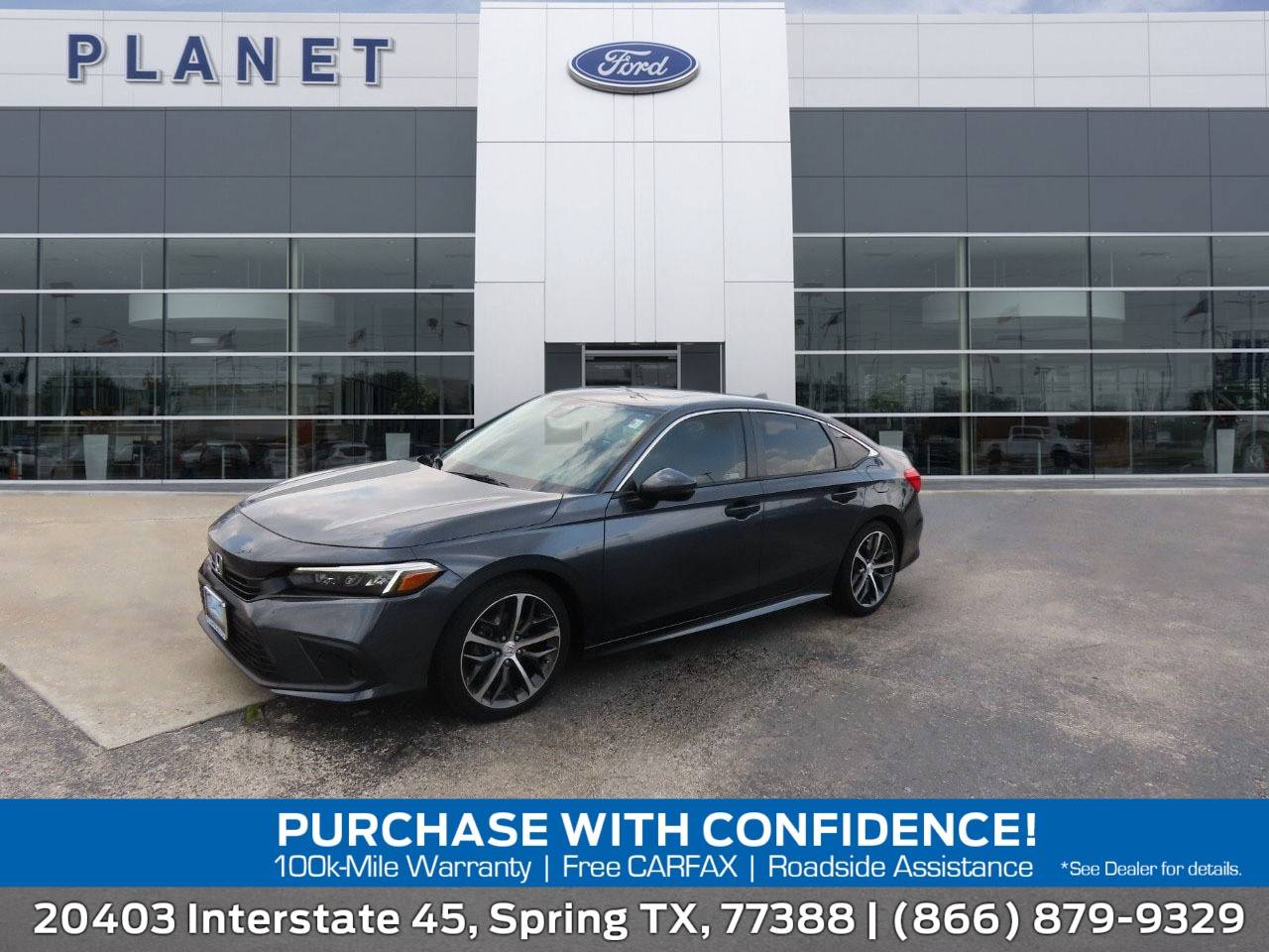 2023 Honda Civic Touring — Sedan — 32,462 mi — Spring, TX