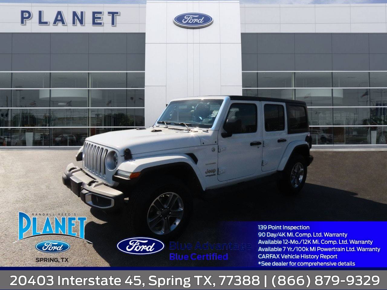 2021 Jeep Wrangler Sahara — SUV — 64,711 mi — Spring, TX