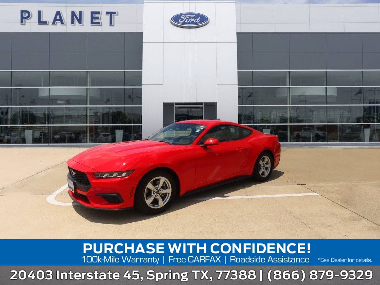 2024 Ford Mustang EcoBoost — Coupe — 21,663 mi — Spring, TX