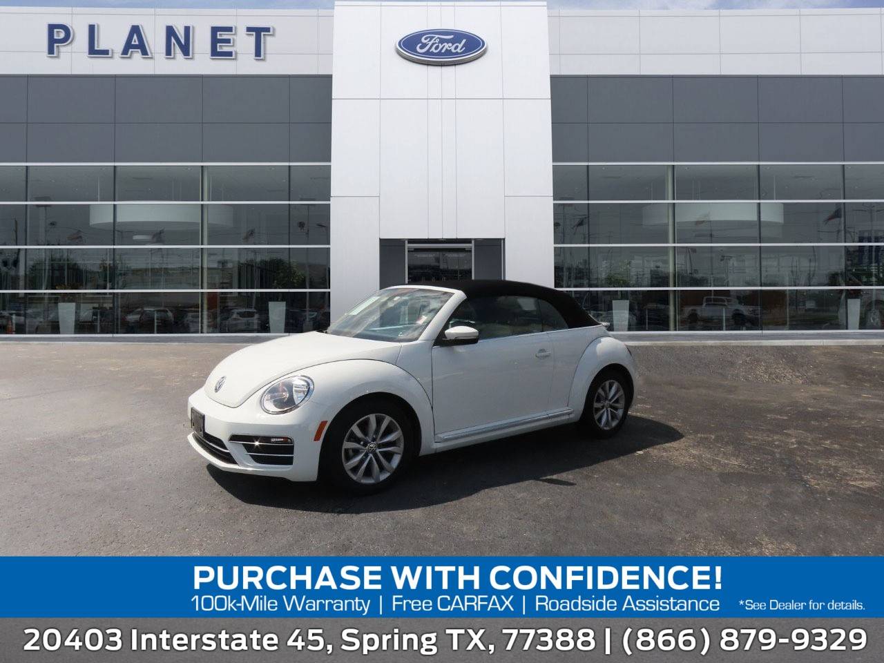 2017 Volkswagen Beetle 1.8T Classic — Convertible — 97,933 mi — Spring, TX