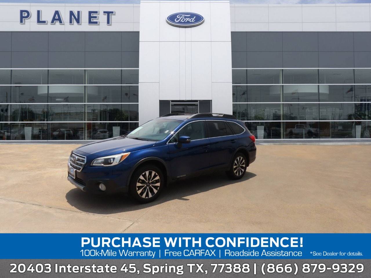 2015 Subaru Outback 2.5i Limited — SUV — 166,180 mi — Spring, TX