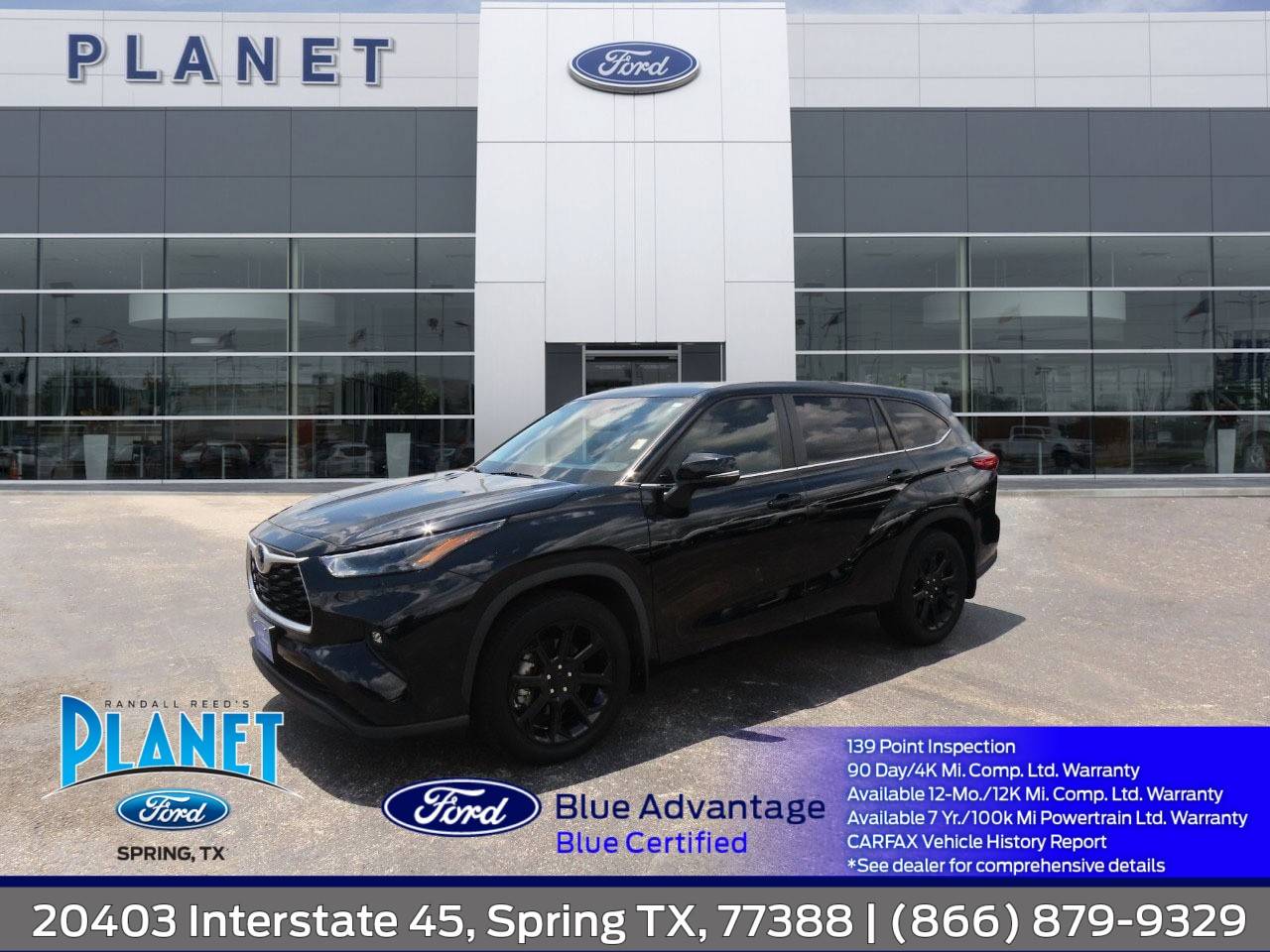 2023 Toyota Highlander LE — SUV — 38,677 mi — Spring, TX