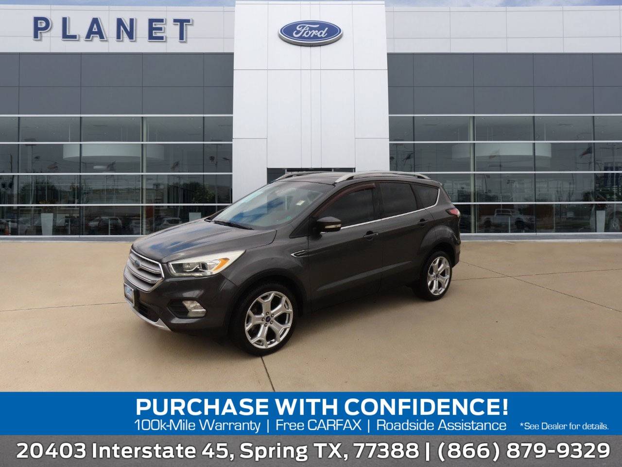 2018 Ford Escape Titanium — SUV — 28,500 mi — Spring, TX