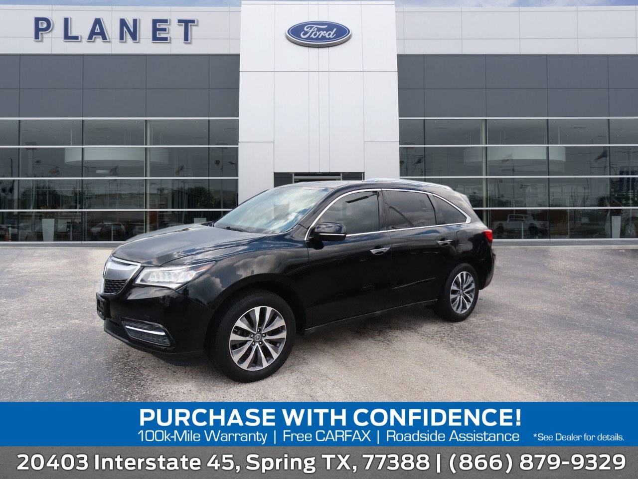 2016 Acura MDX Technology Package — SUV — 88,916 mi — Spring, TX