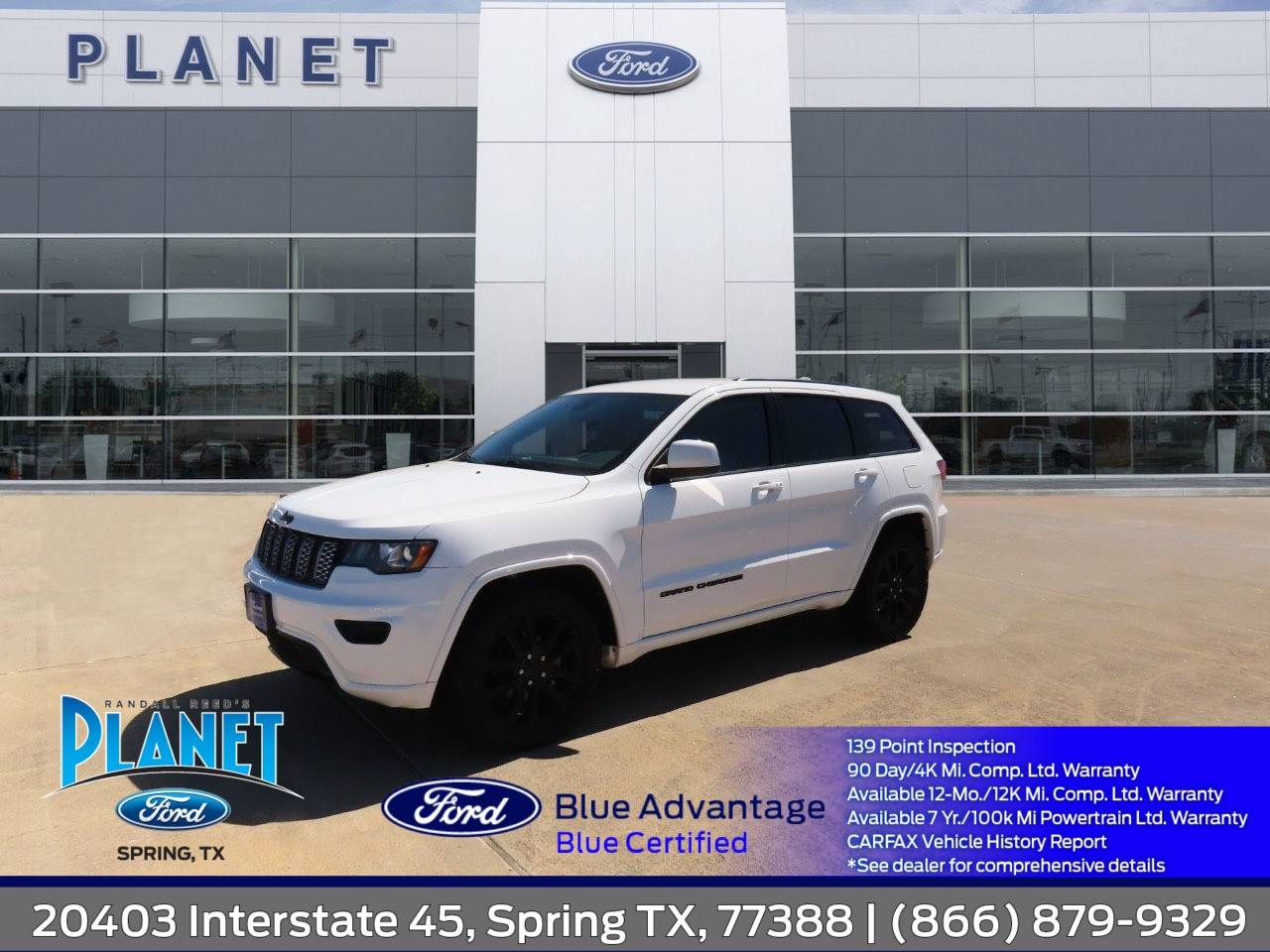 2018 Jeep Grand Cherokee Altitude — SUV — 74,000 mi — Spring, TX