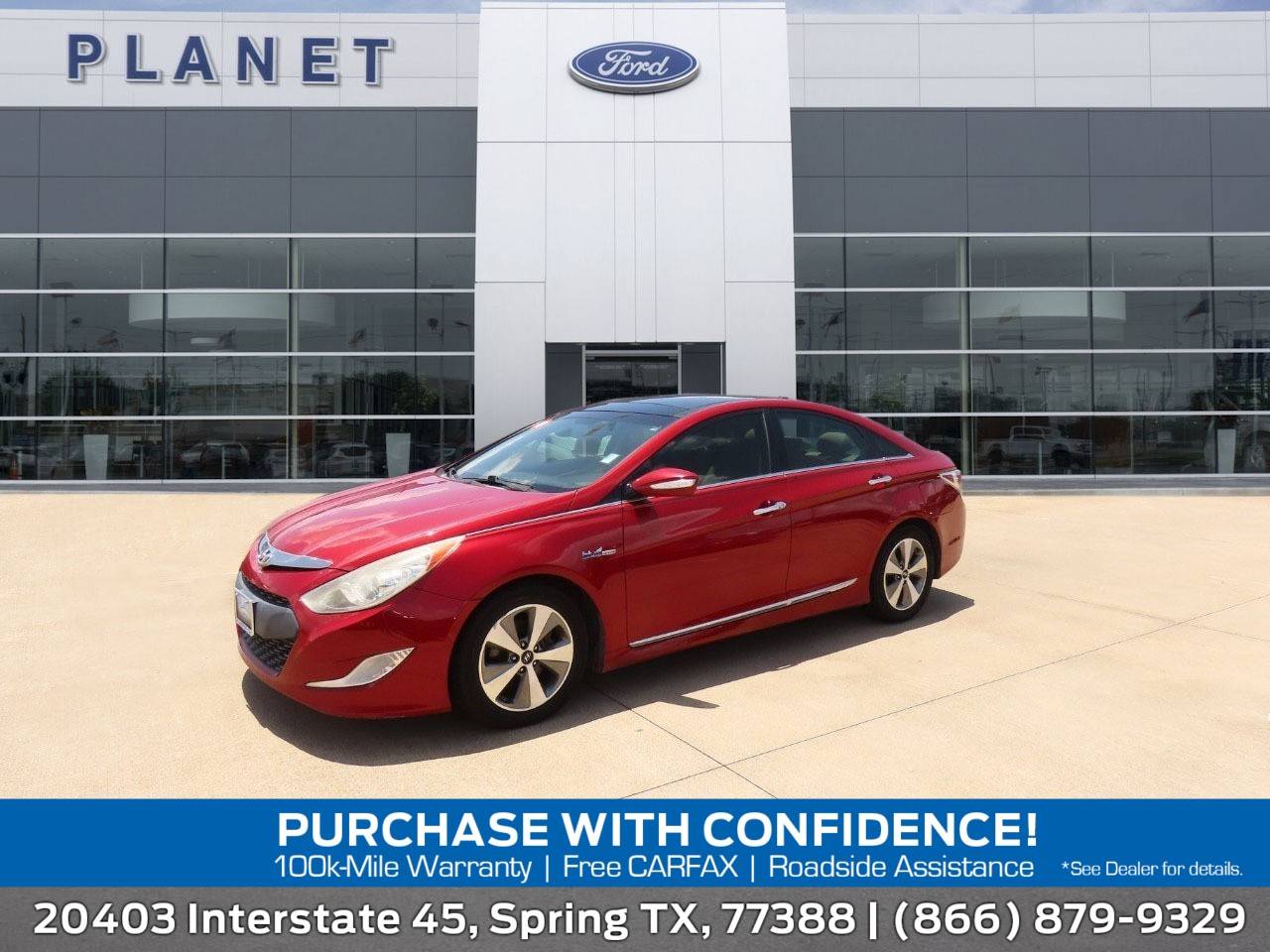2011 Hyundai Sonata Hybrid Base — Sedan — 165,643 mi — Spring, TX