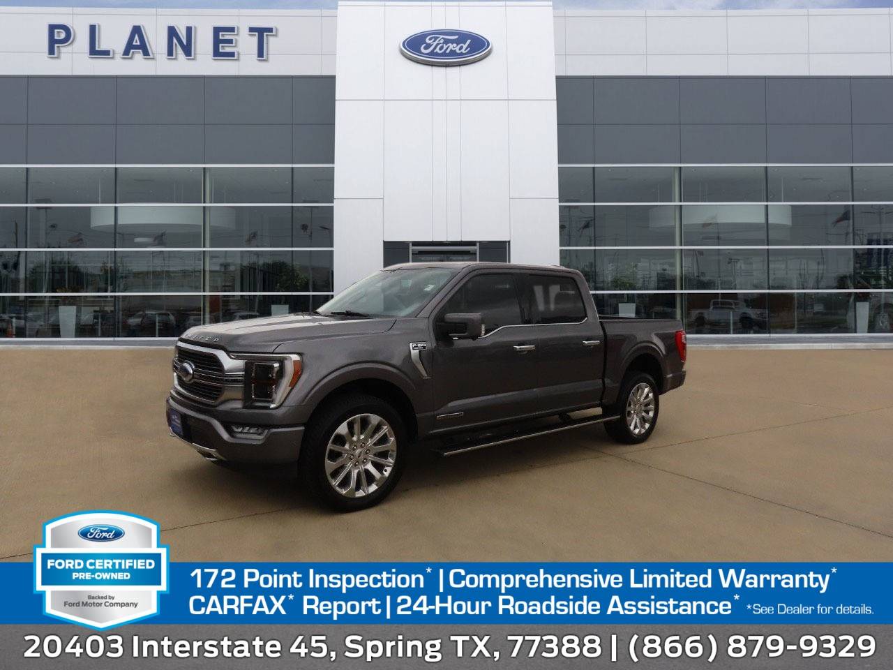 2021 Ford F-150 Limited — Pickup Truck — 74,336 mi — Spring, TX