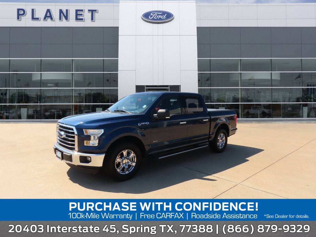 2016 Ford F-150 XLT — Pickup Truck — 139,000 mi — Spring, TX