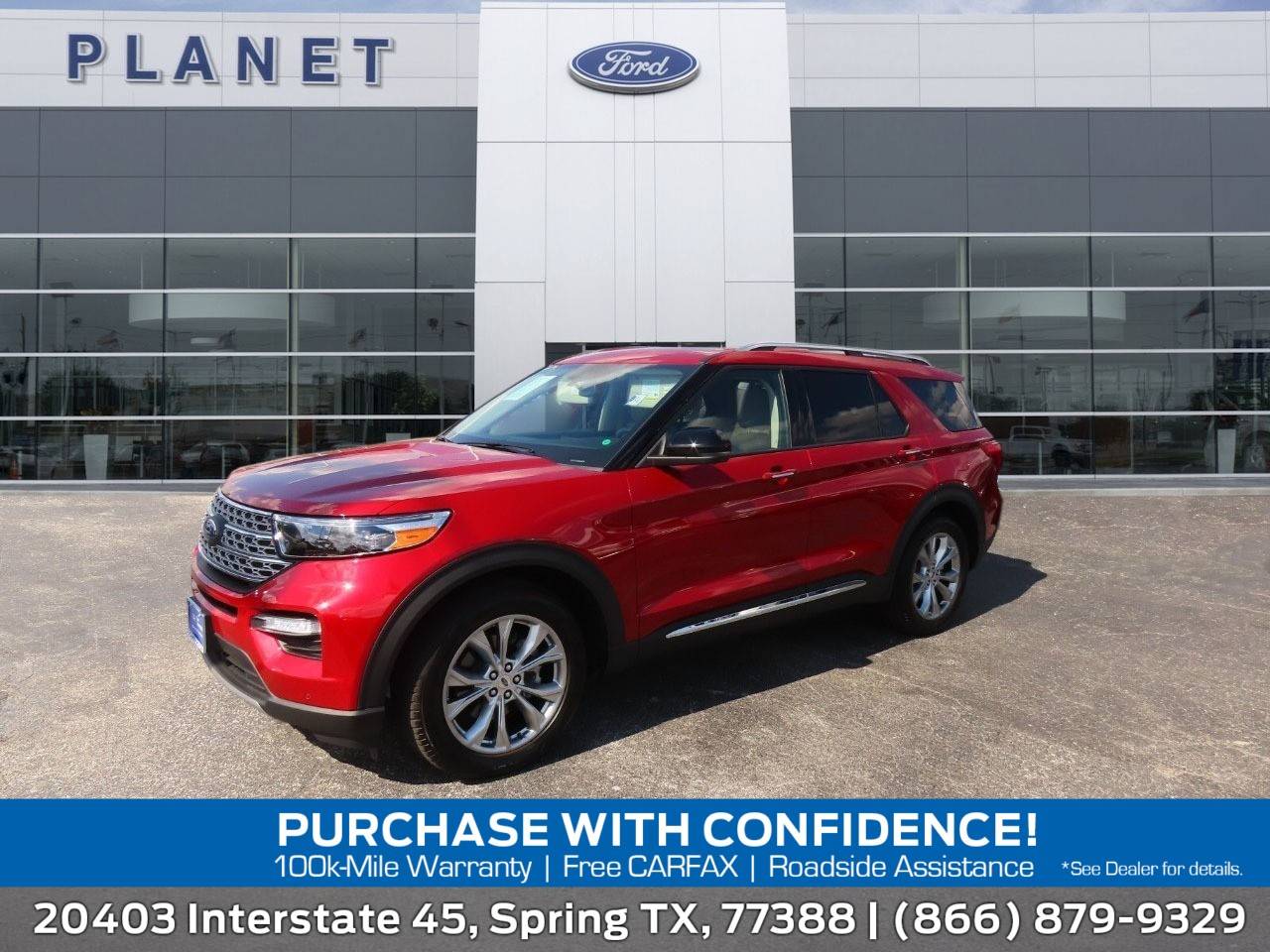 2021 Ford Explorer Limited — SUV — 10,401 mi — Spring, TX