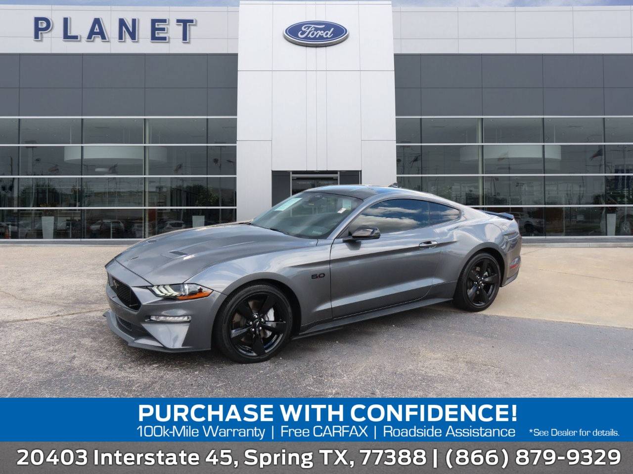 2022 Ford Mustang GT Premium — Coupe — 21,791 mi — Spring, TX