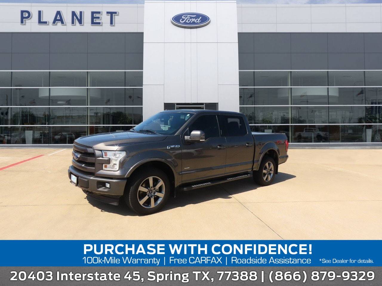 2017 Ford F-150 Lariat — Pickup Truck — 74,228 mi — Spring, TX
