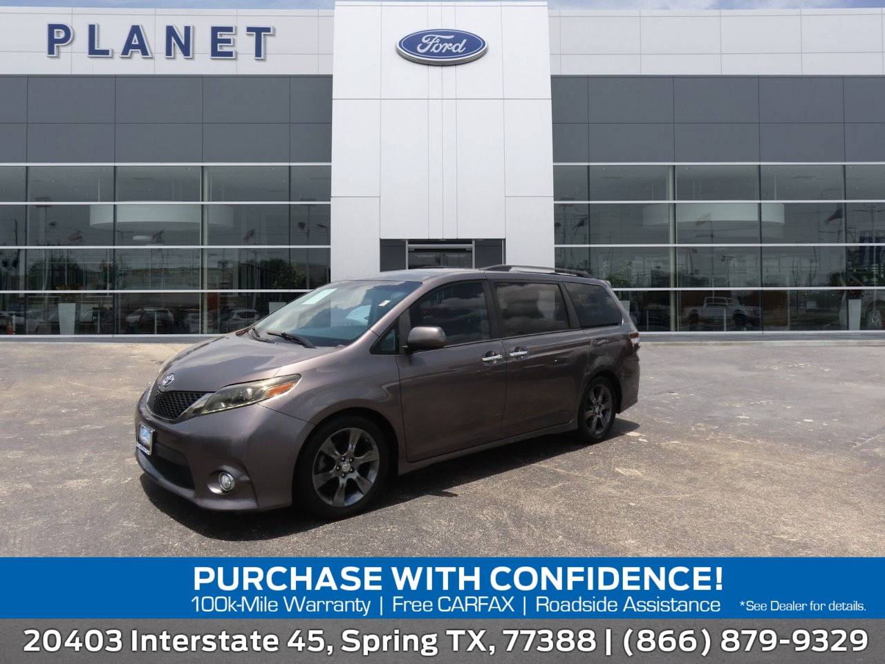 2016 Toyota Sienna SE — Minivan — 111,603 mi — Spring, TX