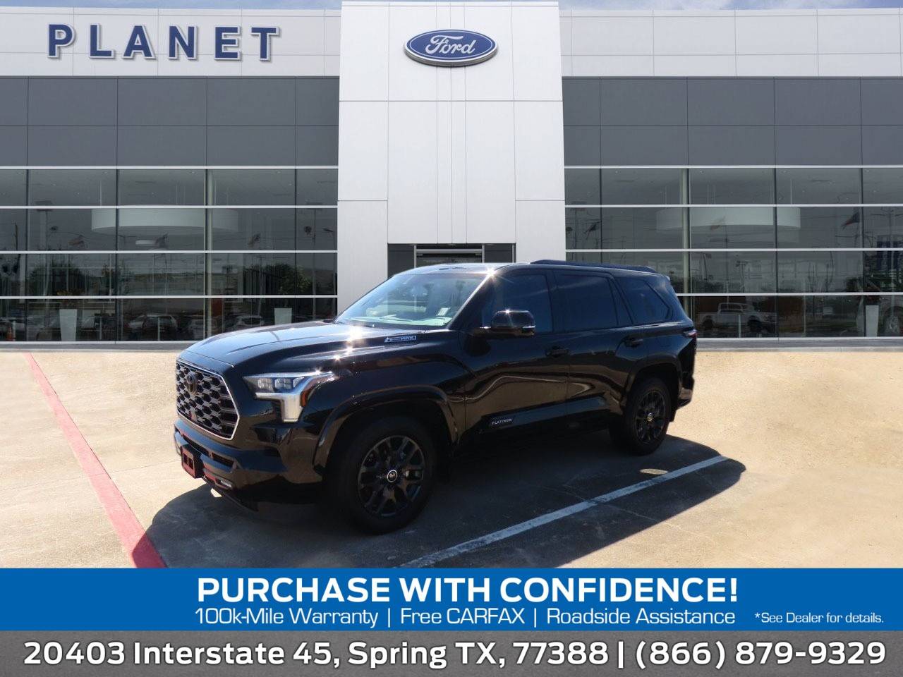 2024 Toyota Sequoia Platinum — SUV — 17,294 mi — Spring, TX