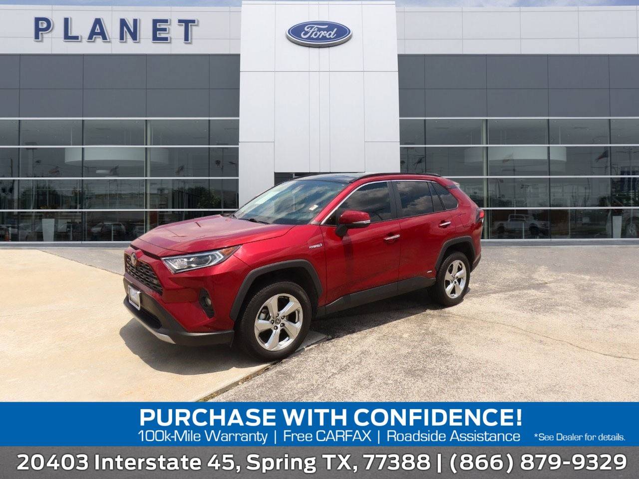 2021 Toyota RAV4 Hybrid Limited — SUV — 61,519 mi — Spring, TX
