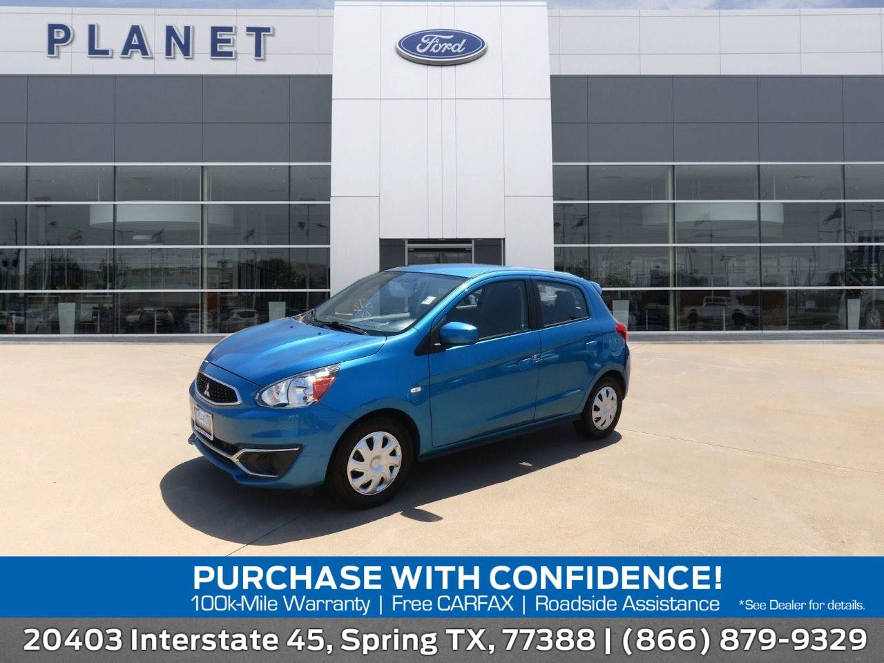 2019 Mitsubishi Mirage ES — Hatchback — 76,850 mi — Spring, TX