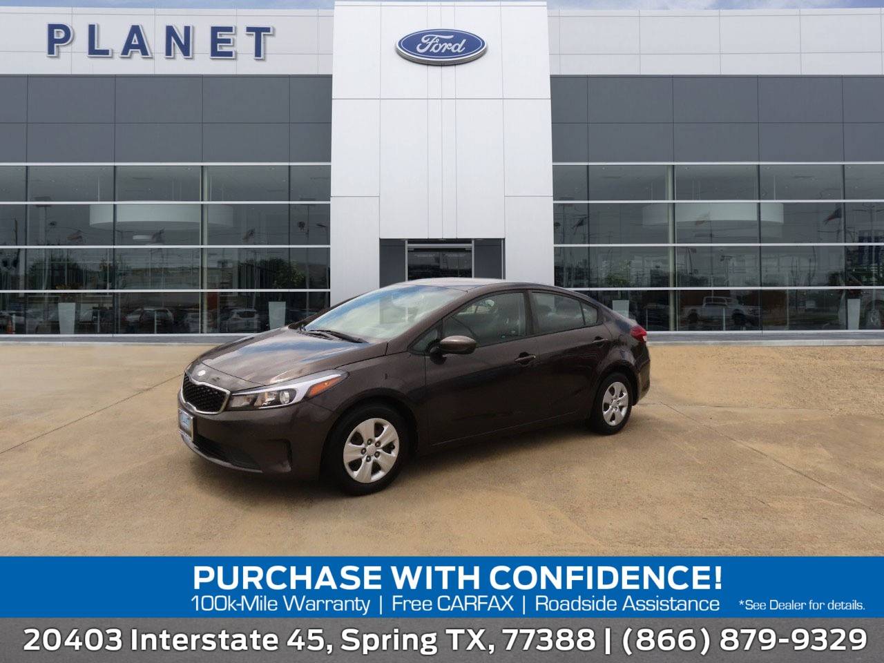 2018 Kia Forte LX — Sedan — 154,920 mi — Spring, TX