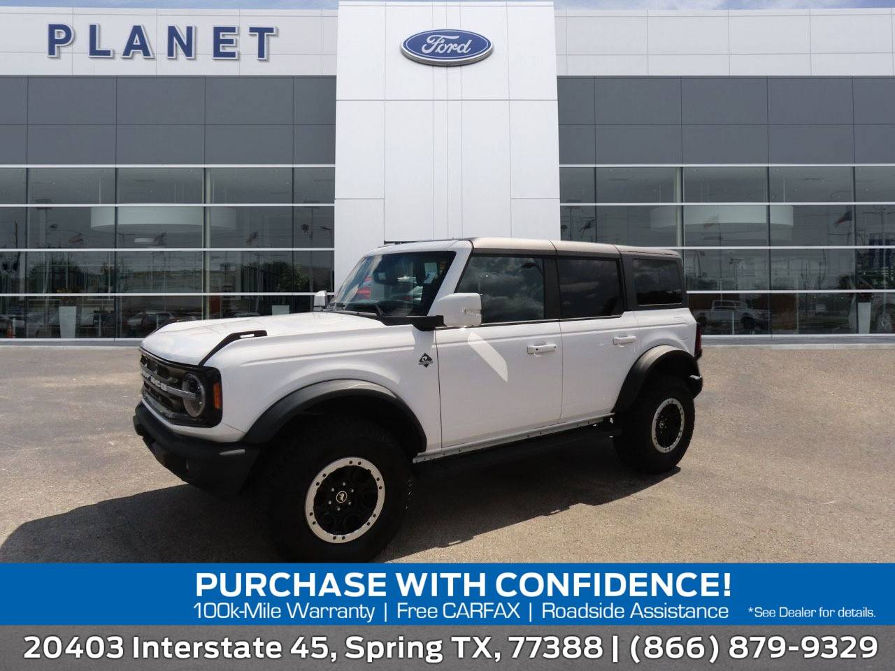 2022 Ford Bronco Outer Banks — SUV — 35,247 mi — Spring, TX