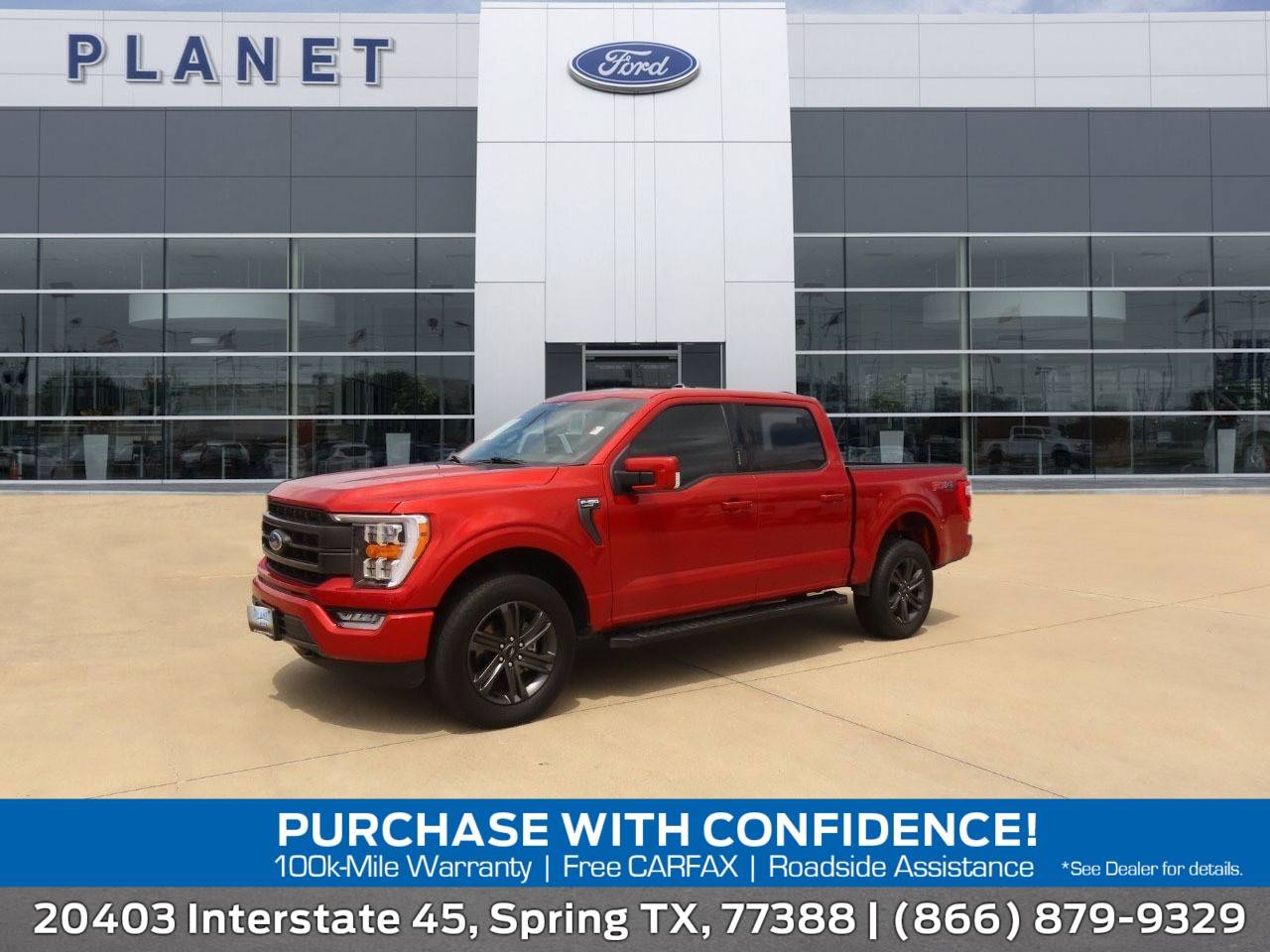 2023 Ford F-150 Lariat — Pickup Truck — 41,928 mi — Spring, TX