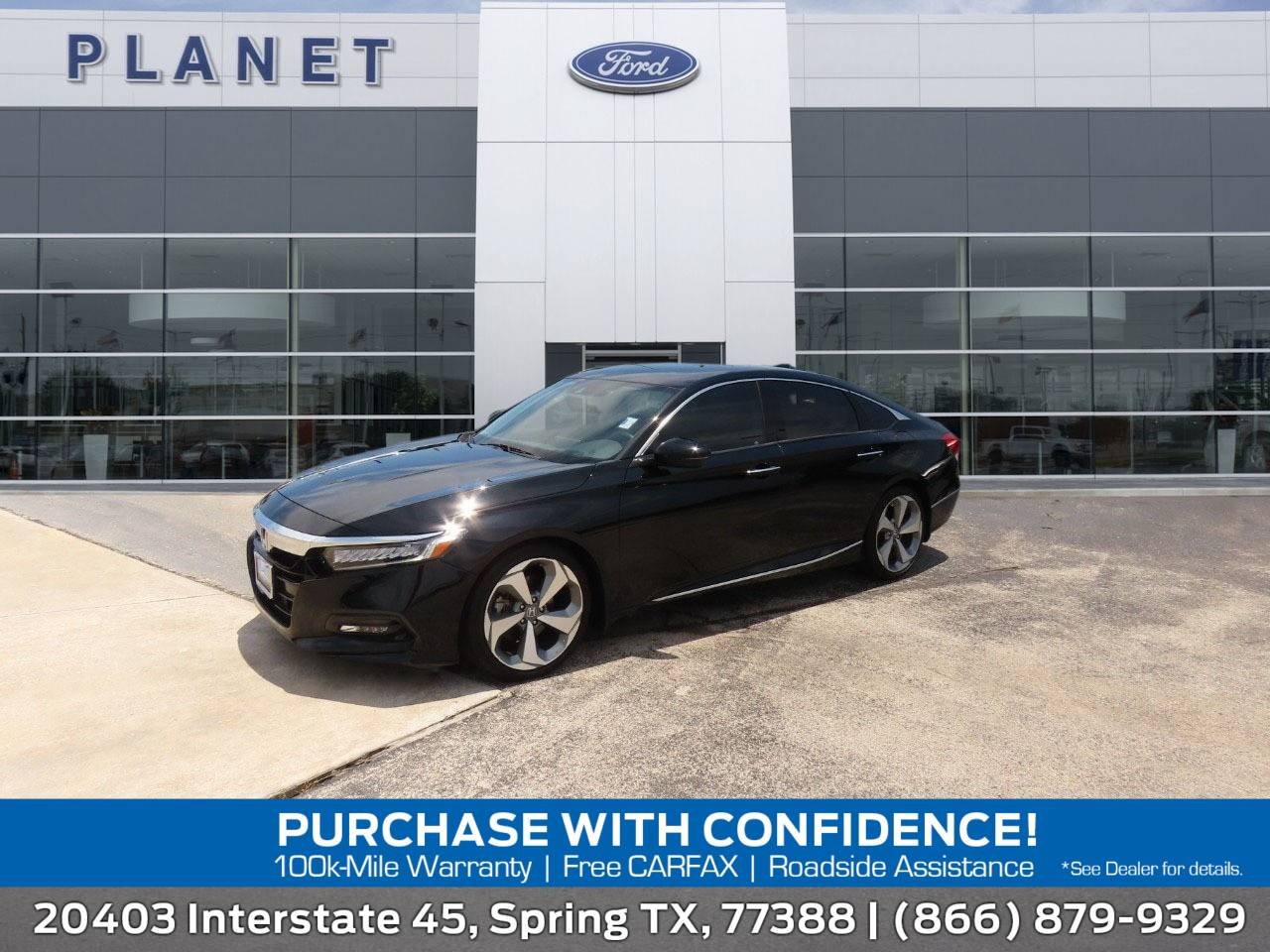 2018 Honda Accord Touring — Sedan — 58,465 mi — Spring, TX