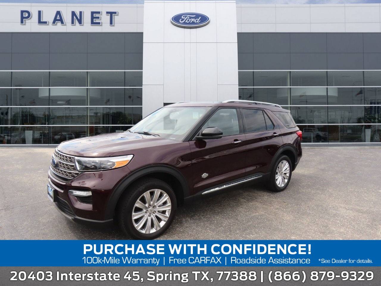 2023 Ford Explorer King Ranch — SUV — 45,229 mi — Spring, TX