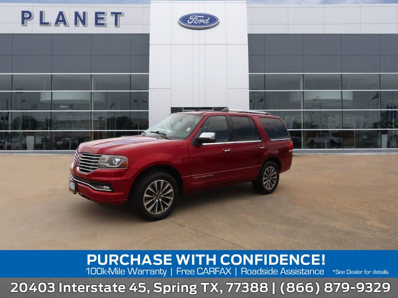2015 Lincoln Navigator Standard — SUV — 81,297 mi — Spring, TX