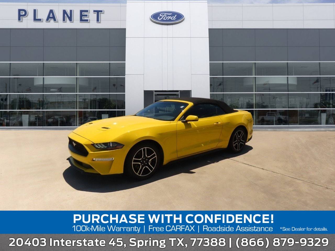 2018 Ford Mustang EcoBoost Premium — Convertible — 113,715 mi — Spring, TX