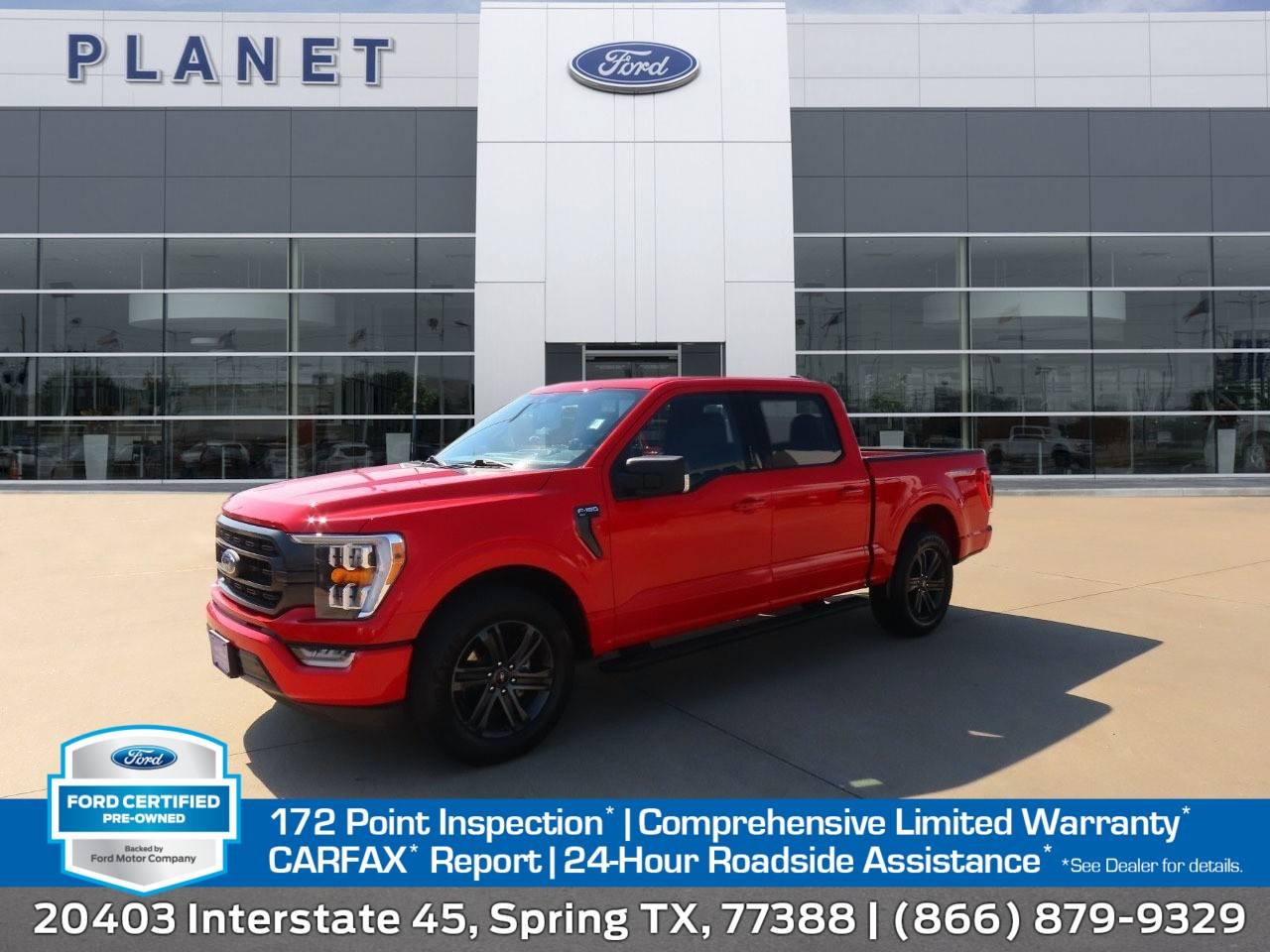 2022 Ford F-150 XLT — Pickup Truck — 37,271 mi — Spring, TX
