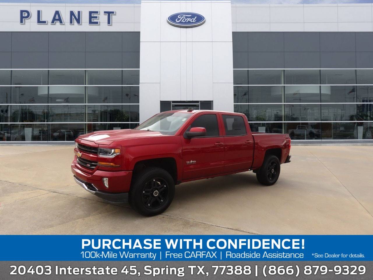 2018 Chevrolet Silverado 1500 LT — Pickup Truck — 104,883 mi — Spring, TX