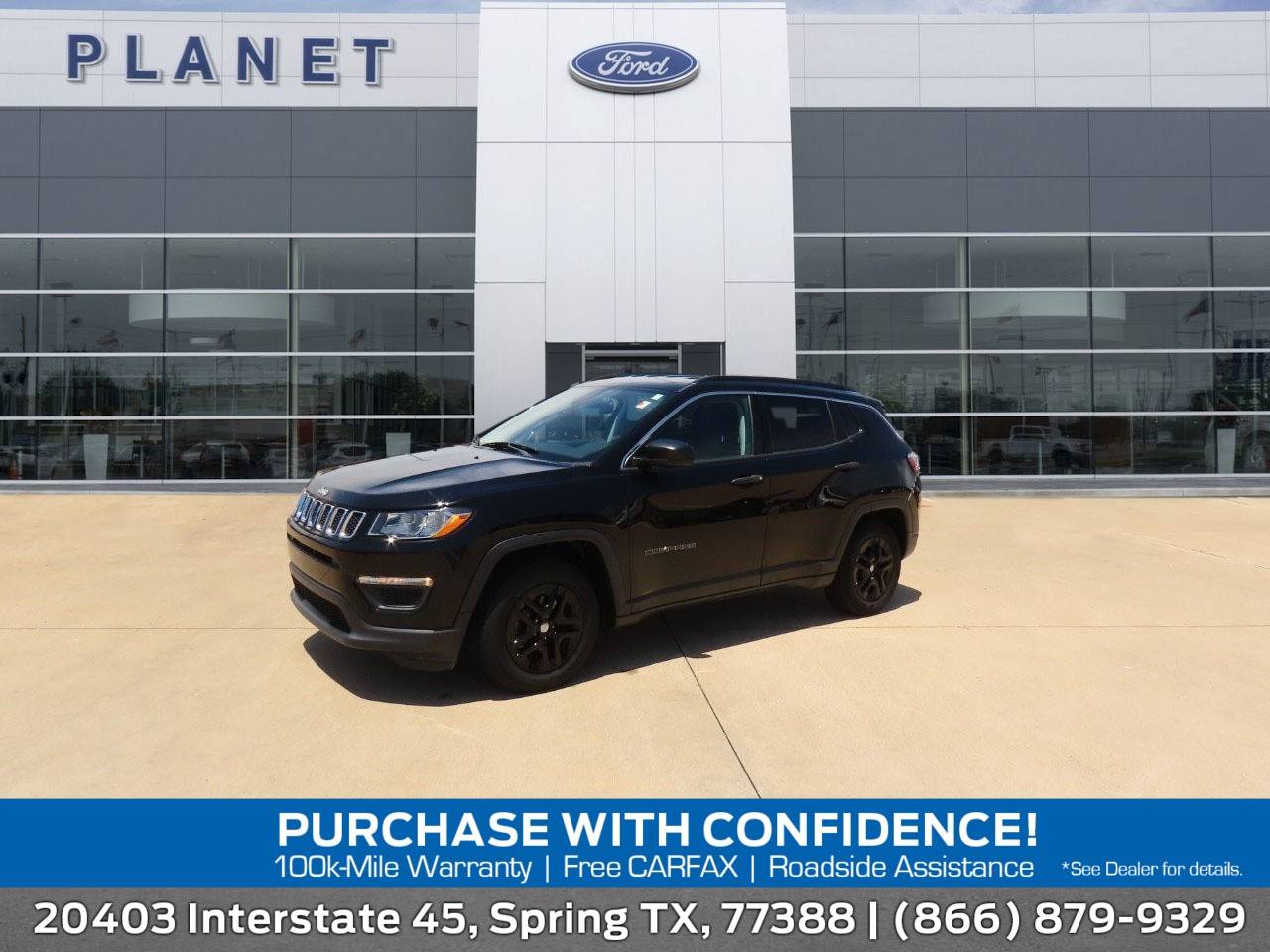 2021 Jeep Compass Sport — SUV — 33,599 mi — Spring, TX