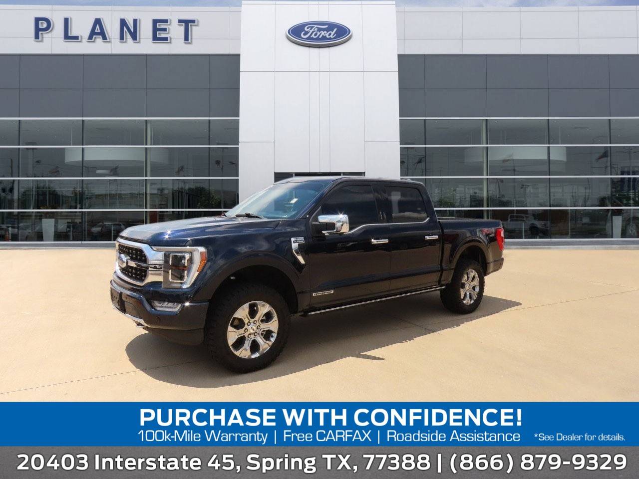 2021 Ford F-150 Platinum — Pickup Truck — 97,833 mi — Spring, TX