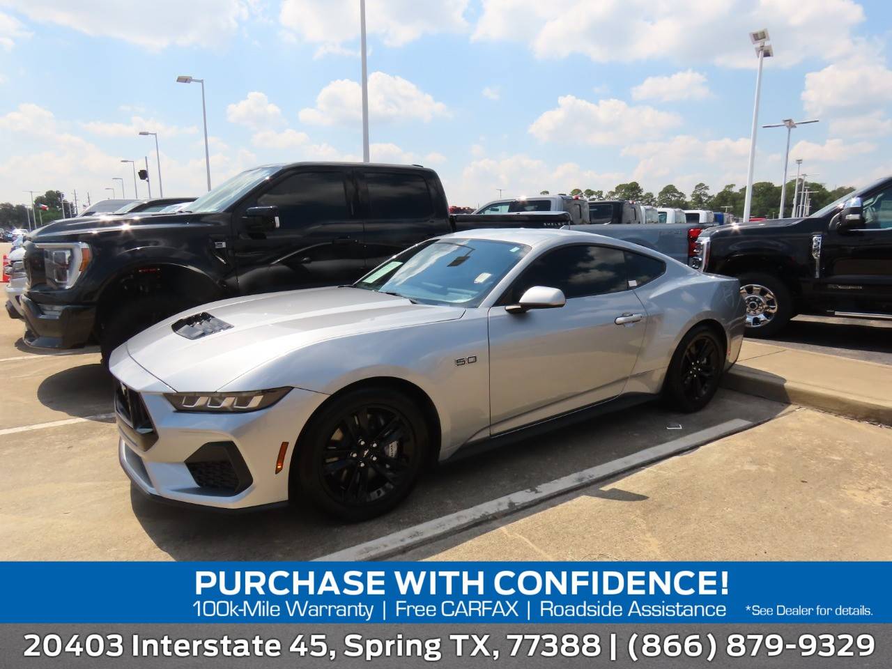 2025 Ford Mustang GT — Coupe — 11,062 mi — Spring, TX