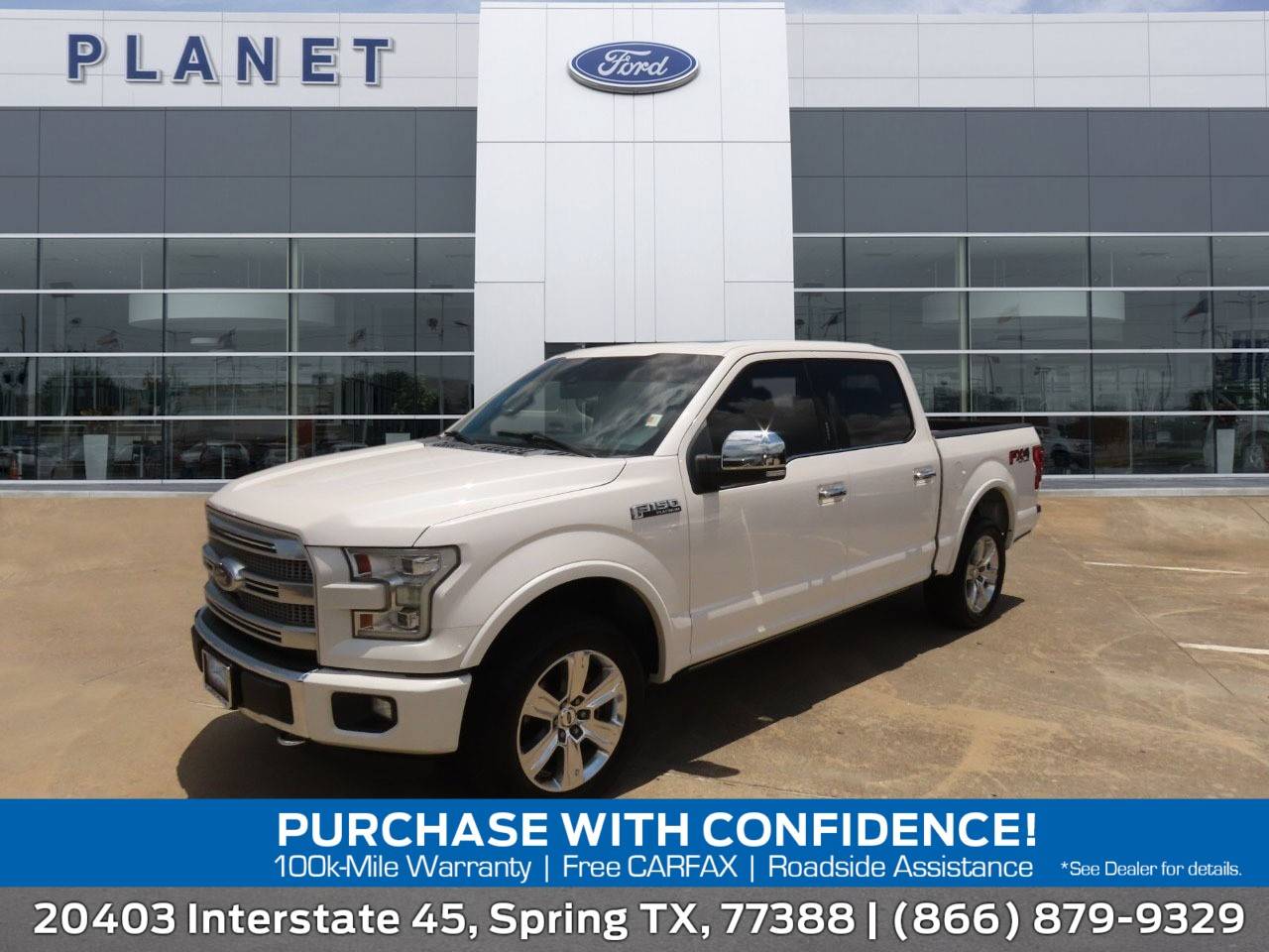 2016 Ford F-150 XLT — Pickup Truck — 132,660 mi — Spring, TX