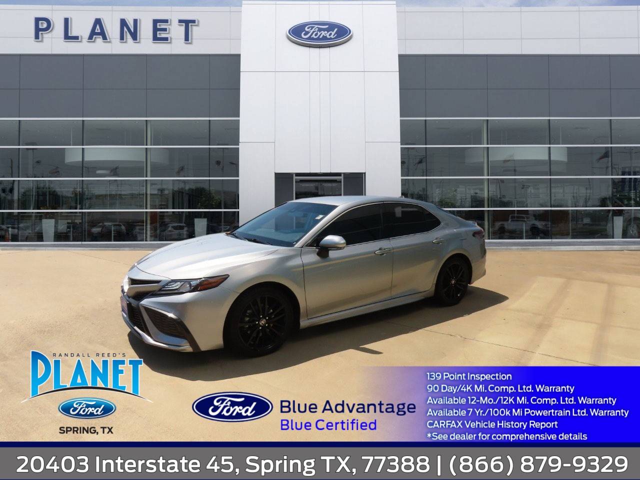 2022 Toyota Camry Hybrid XSE — Sedan — 37,257 mi — Spring, TX