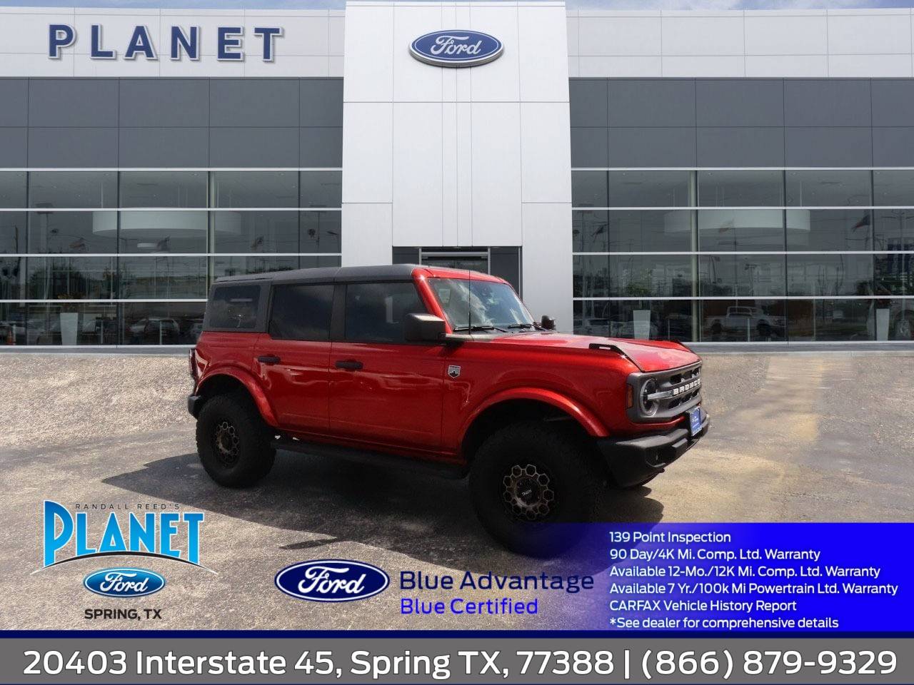 2023 Ford Bronco Big Bend — SUV — 19,942 mi — Spring, TX
