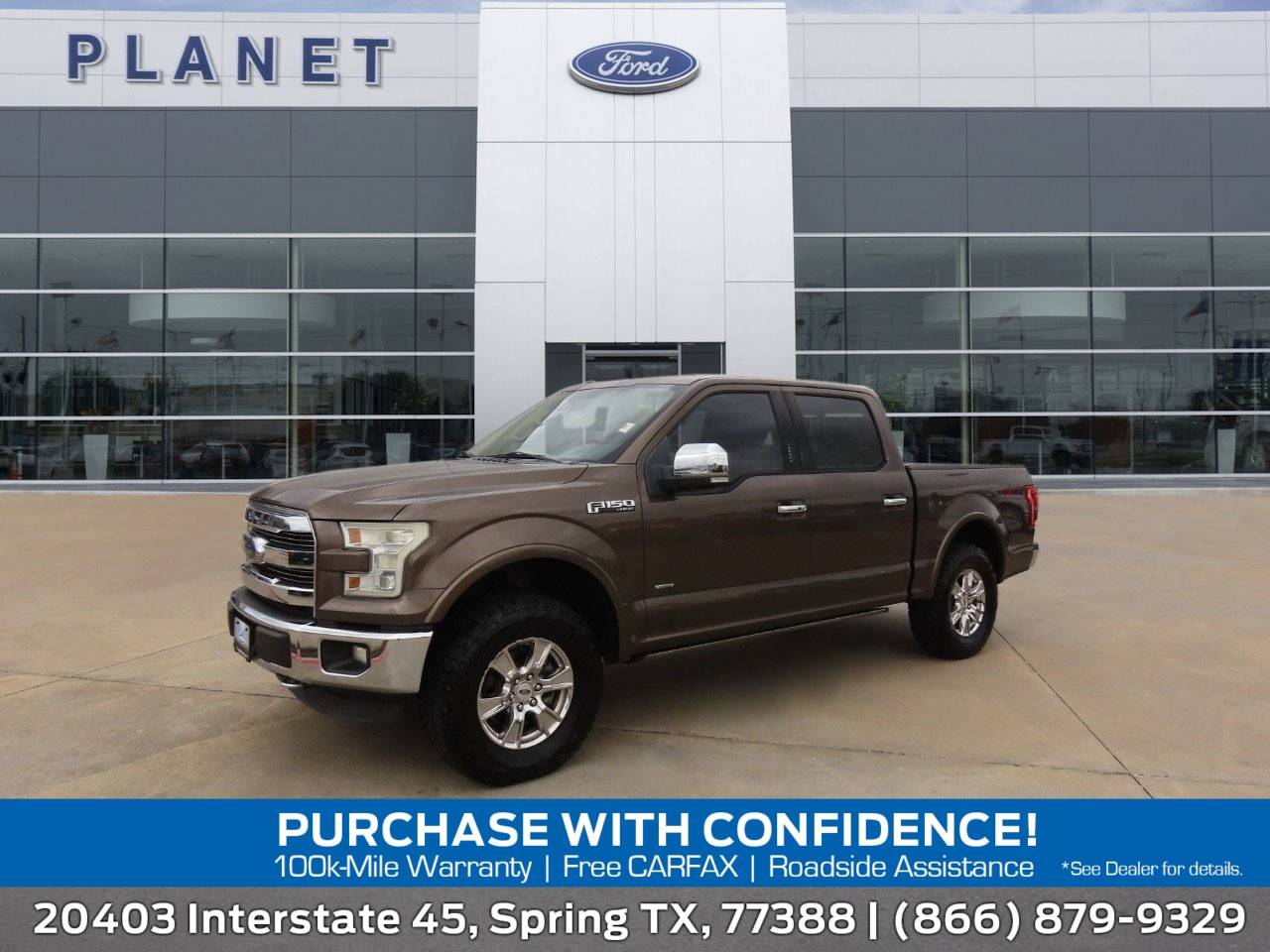 2015 Ford F-150 Lariat — Pickup Truck — 108,284 mi — Spring, TX