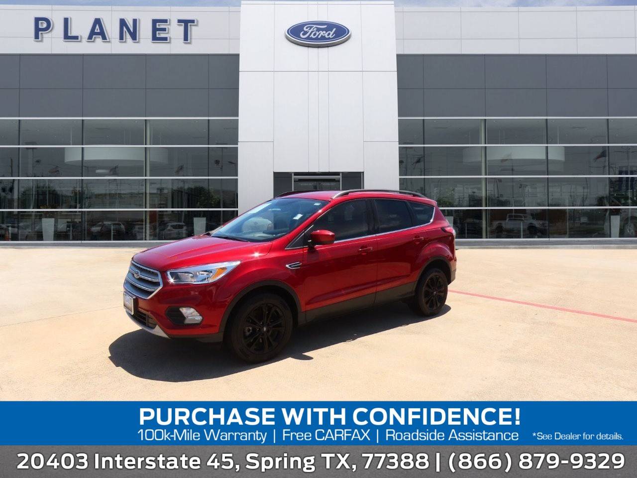 2018 Ford Escape SE — SUV — 93,319 mi — Spring, TX